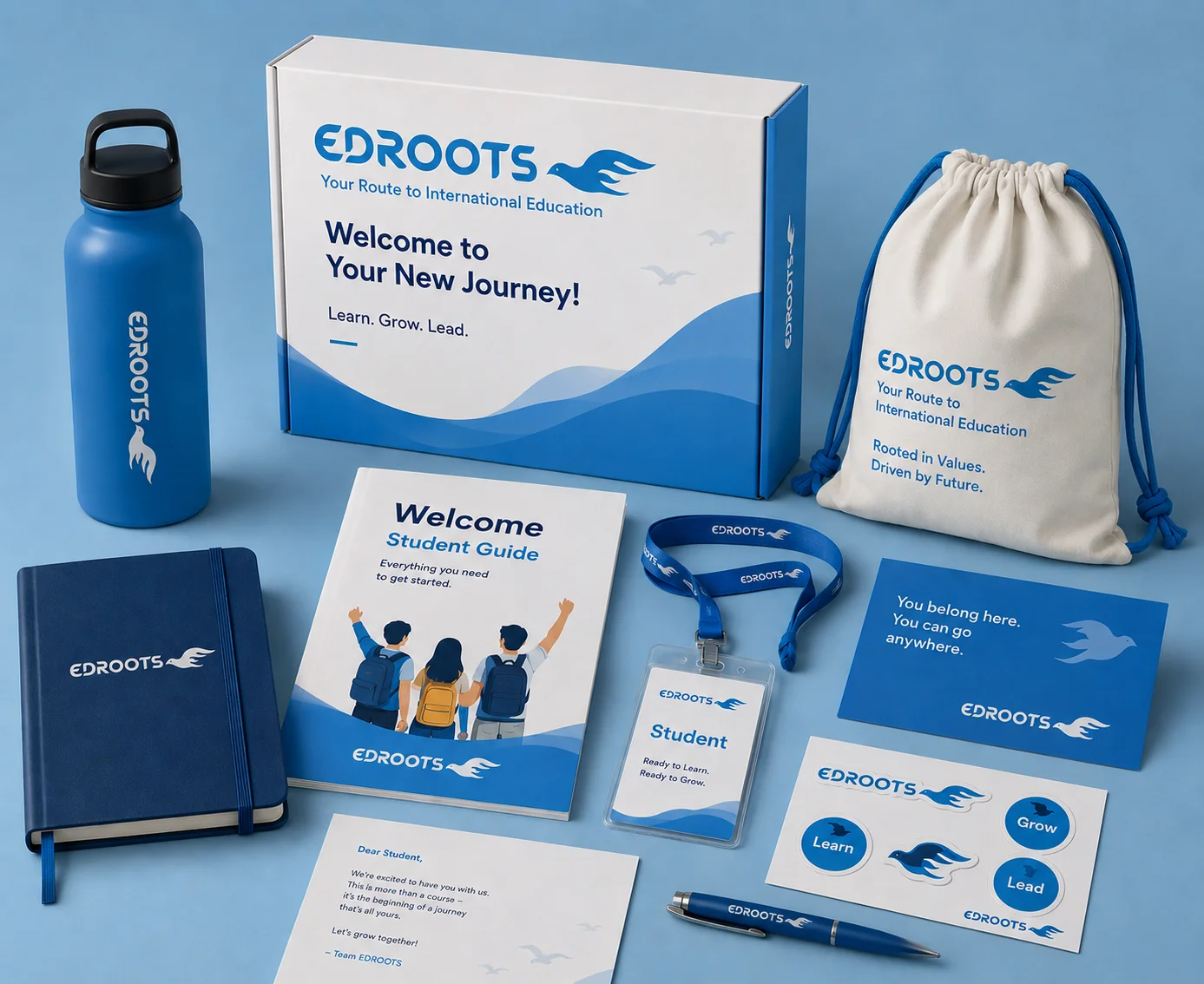 Edroots Students Welcome Kit
