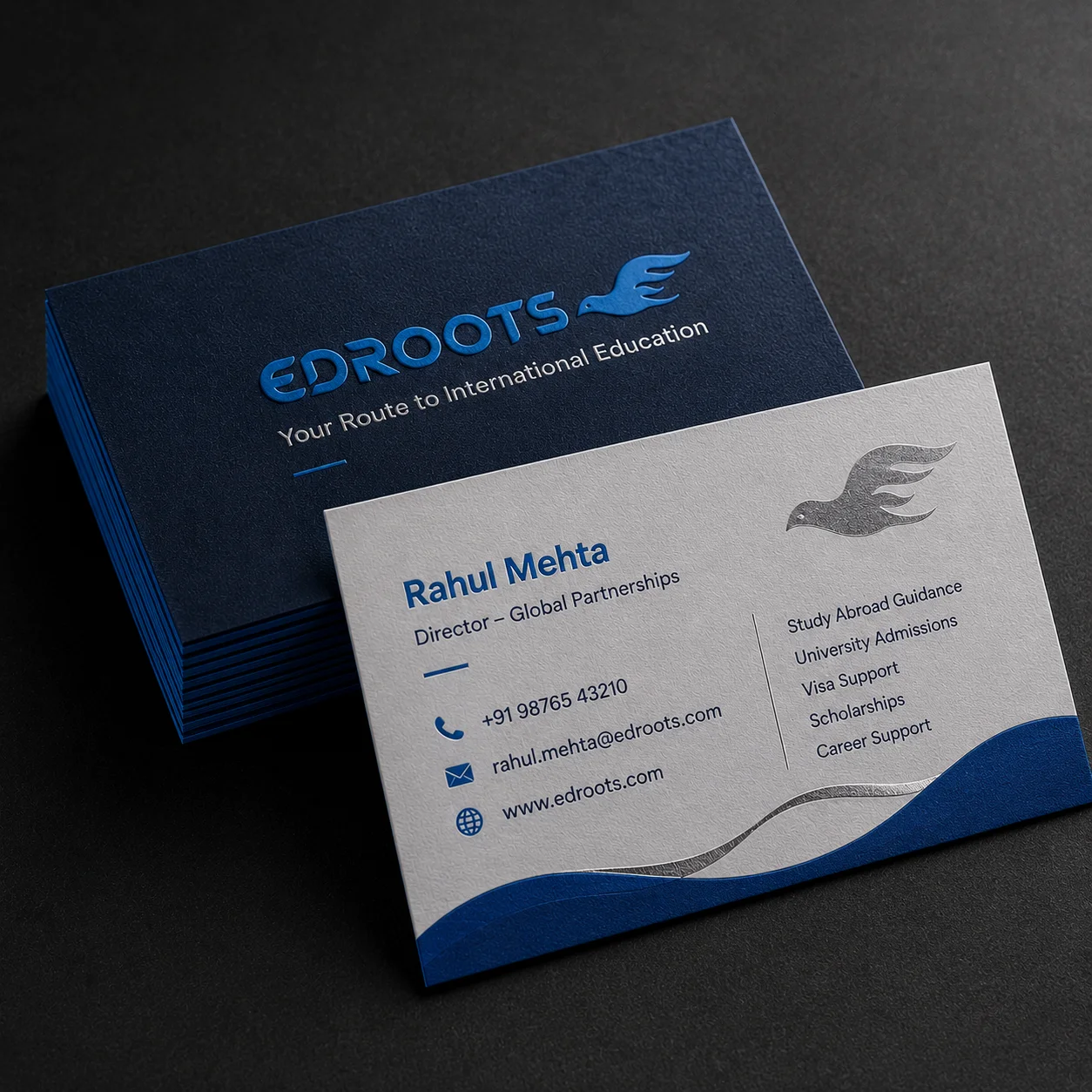 edroots-business card