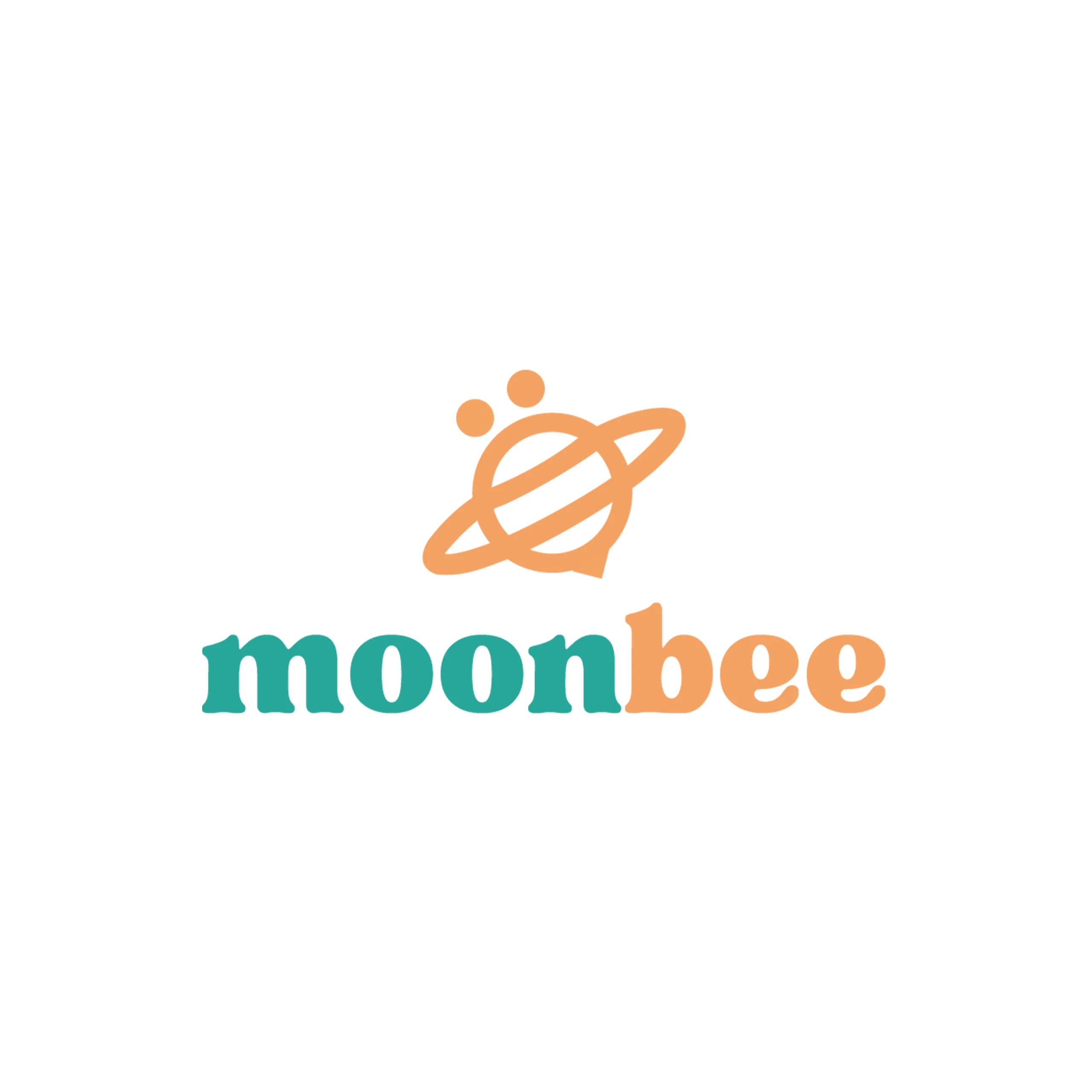 Moonbee modern website and brand identity project