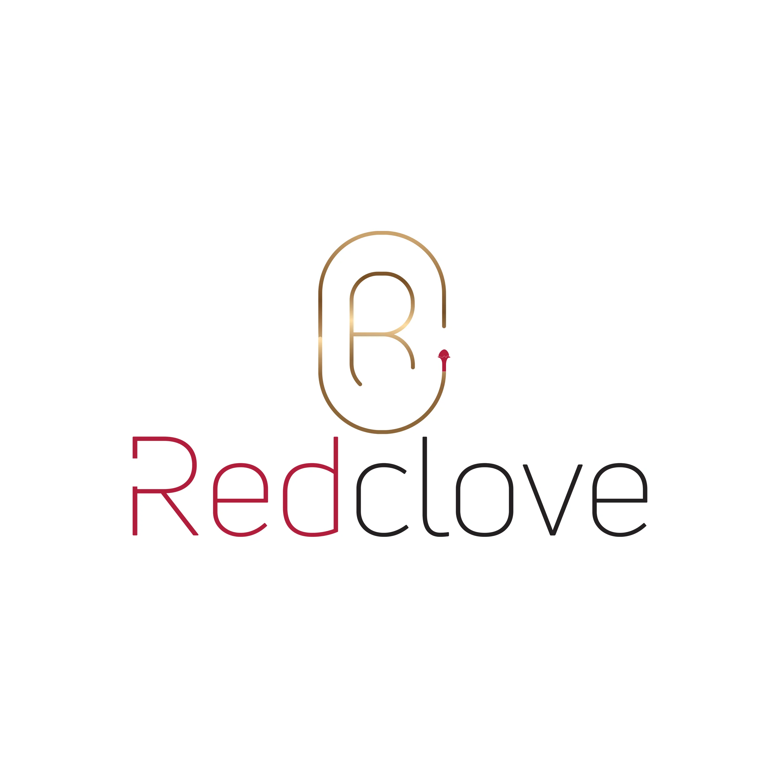 Redclove cosmetics branding and packaging by Rainhopes