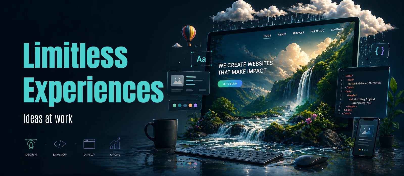 Best web development company - rainhopes