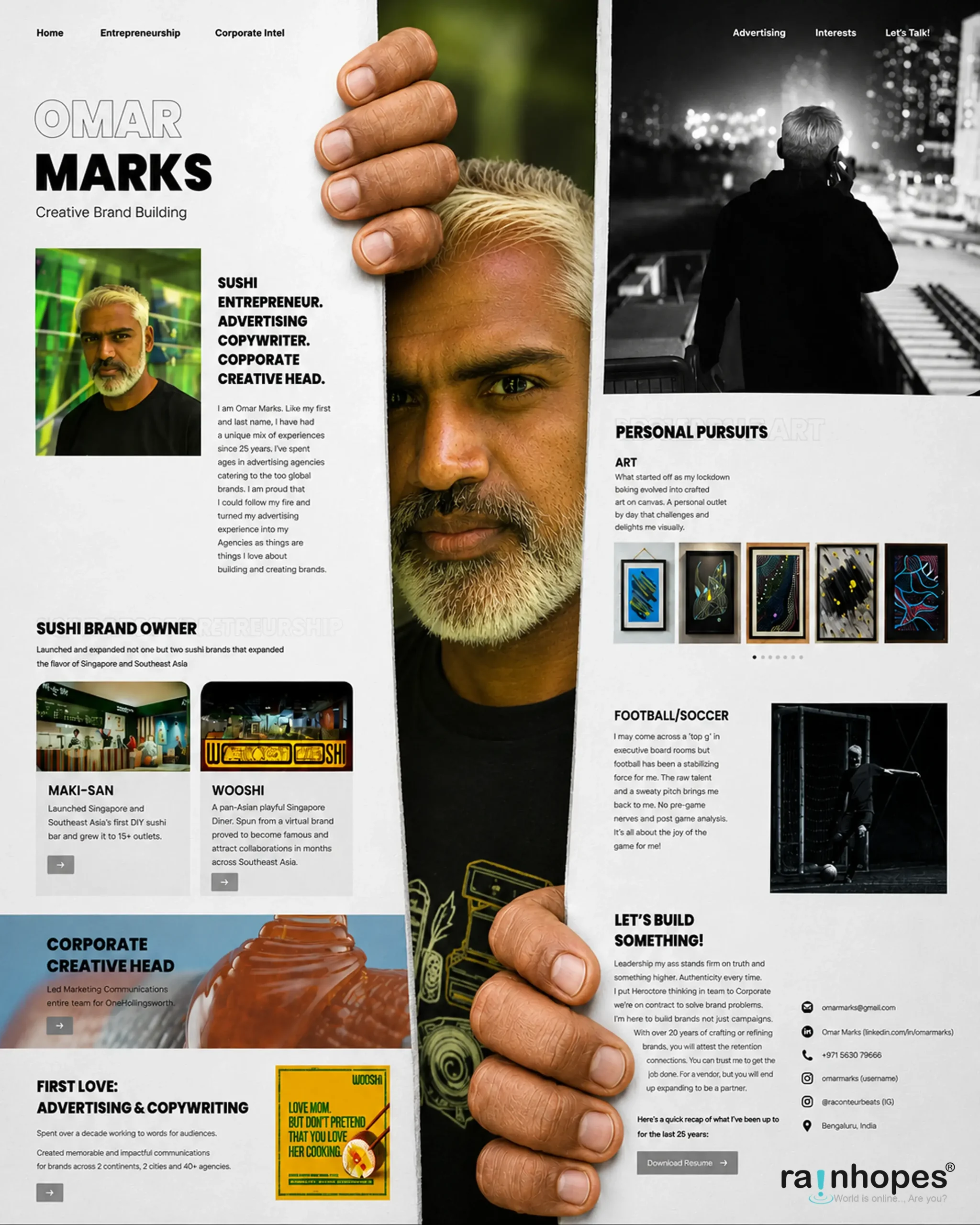 Omar mockup