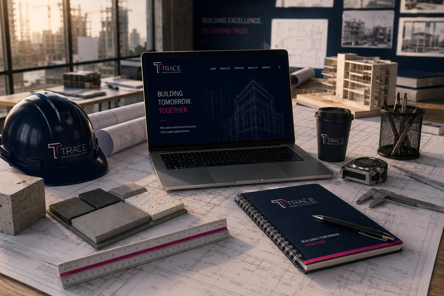 trace logo book